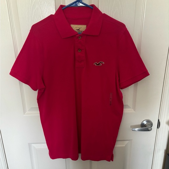 Hollister pink collared shirt - Picture 1 of 3
